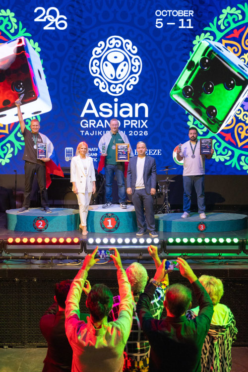 Russian Backgammon Player Wins Nearly $80,000: Prestigious Asian Grand Prix Tournament Concludes in Dushanbe